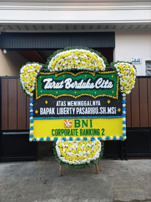 Papan Bunga Duka di Cirendang