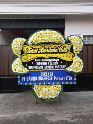 Papan Bunga Duka di Cirendang