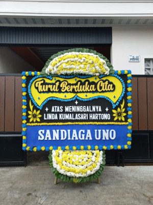 Papan Bunga Duka di Cirendang